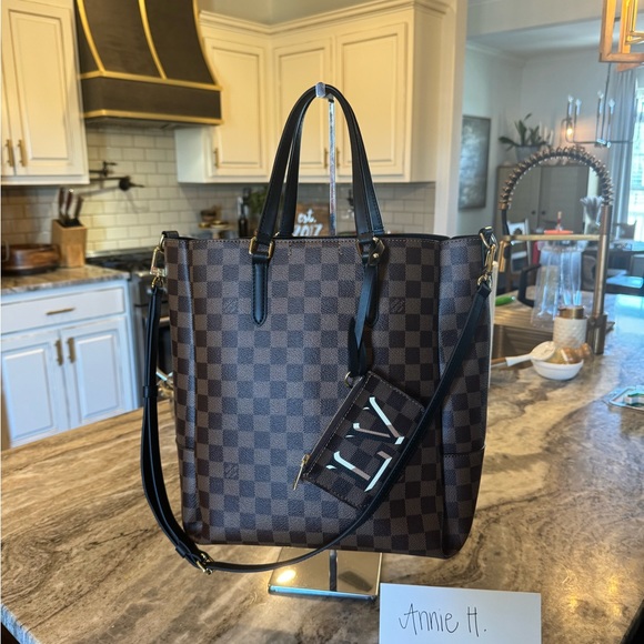 SOLD🤎🖤Louis Vuitton Belmont MM Damier Ebene🖤🤎 - Picture 8 of 16